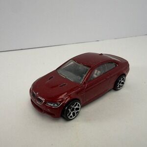 Hot Wheels BMW M3 2010 Metallic Burgundy Diecast 1:64 Scale Sports Car Coupe